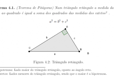 Teorema de Pitágoras: Aplicações em Objetos de Aprendizagem